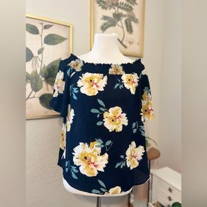 Mm mm mm Women’s Off Shoulder Blouse Top